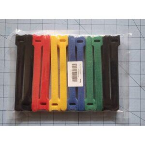 120PCS 6 Inch Cable Ties Reusable Multi-Purpose Wire Ties Cord Organizer